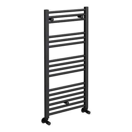 Toreno Black W500 X H1000mm Heated Towel Rail 3 Toreno Black W500 X H1000mm Heated Towel Rail - Image 3