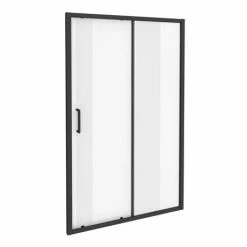 Toreno Matt Black 1400 X 1850 Sliding Shower Door 5 Toreno Matt Black 1400 X 1850 Sliding Shower Door -Toreno Shop BLK14SLD d2 460