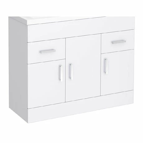 Toreno 1000mm Vanity Cabinet (excluding Basin) 1 Toreno 1000mm Vanity Cabinet (excluding Basin)