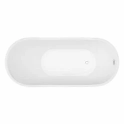 Toreno 1700 X 750mm Modern Slipper Freestanding Bath -Toreno Shop FB75 n d3 460