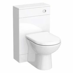 Toreno 500mm BTW Toilet Unit Incl. Cistern + Round Pan (Depth 200mm)