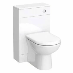Toreno 1300mm Gloss White Vanity Unit Bathroom Suite - Depth 400/200mm -Toreno Shop Modena High Gloss White Vanity Unit Bathroom Suite W1300 nw d3 460