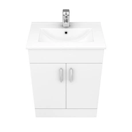 Toreno Cloakroom Suite Inc. Pro 600 Toilet (White Gloss) 4 Toreno Cloakroom Suite Inc. Pro 600 Toilet (White Gloss) - Image 4