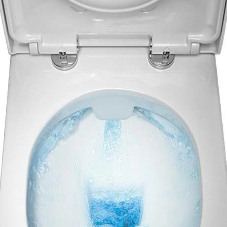 Toreno Square Rimless 4-Piece Modern Bathroom Suite 3 Toreno Square Rimless 4-Piece Modern Bathroom Suite - Image 3